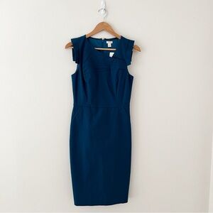 J. Crew navy mini dress
